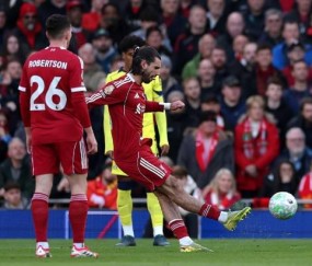 索博本赛季英超打进4记任意球，创队史纪录且距联赛纪录仅1球